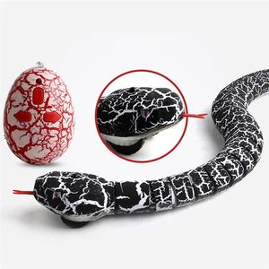 RC動物の赤外線リモコンの蛇が付いている卵のガラガラヘの子供の電気玩具の悪い玩具子供面白いノベルティGift310e