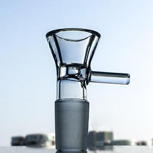 Rauchen Glas Shisha Geschenke Zubehör Bogen Tabak Kräuter trocken Bangr Rutsche für Rohre 14 mm 18 mm Außengelenk