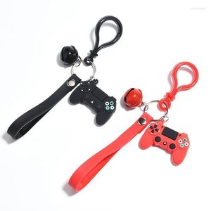 Keychains Creative Video Video Handle Keychain Simulação Joystick Modelo Chave -chave Pingente de anel Mulheres Mulheres Casal Holder TriinGet Gift Emel22