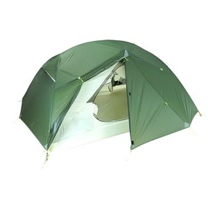 Super Light Silicon Camping Camping Outdoor Duble Warower Discovery 3 Anti Rainstorm Alpine Camping Tent Construction 220518