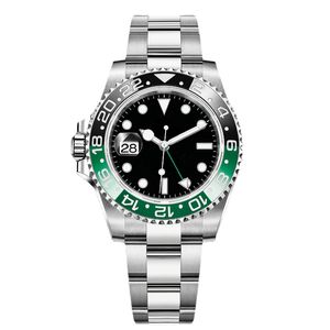 2023 Zegarek męski 41 mm 2813 Master Master Automatyczne zegarki mechaniczne Sapphire Glass Classic Folding Pasek Super Luminous Waterpood Balck/Green