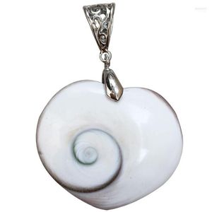 Pendant Necklaces Beautiful Jewelry Pink White Mother Of Pearl Shell Heat Snail Women Men Bead PMC8701Pendant Godl22