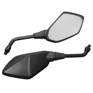 1 Pair Motorcycle Scooter Rearview Side Mirror Modified Accessorie for 8mm 10mm Exterior Diameter Handlebar Street Cars Scooters