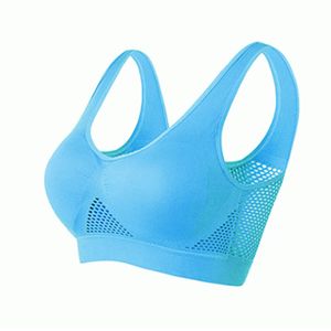 Hollow Out Women Yoga Sport Bra Breathable Fitness Running Vest Sleep Underwear Padded Crop Tops Underwear Gym Top Bras