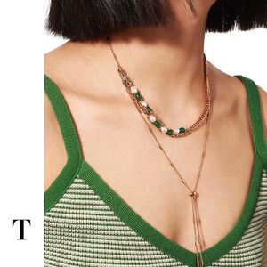 Chains Fashion Multi-layer Gold Necklace For Women Female Ethnic Charm Jewelry Tassel Set Luxury Special Girlfriend GiftChains