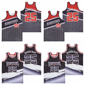 Movie Basketball Treadwell High School Basketball Penny Hardaway Jersey 25 Throwback Team Color Black All Stitched Hip Hop for Sport Fans Hiphop University Good