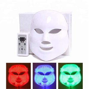 Anti Acne LED Photon Beauty Face Mask Infraröd Hemanvändning PDT MASK Lättterapi Electric Facial Beauty Mask