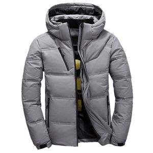 FGKKS Winter Brand Men Down Jackets Coats Men's Men's Trendy, Grube Warm Down Coat Casual Down Mężczyzna 201110