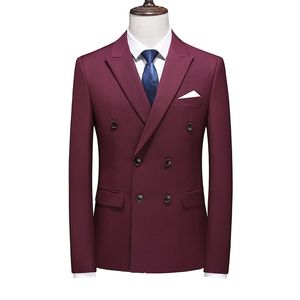 14 colori uomo slim giacca blazer da ufficio moda solido giacca da uomo abito da sposa cappotto casual business abito maschile abbigliamento 6XL 220514