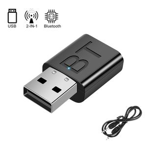USB Bluetooth 5.0 Récepteur Stéréo Adaptateur Bluetooth RCA 3.5 mm aux écouteurs PC TV