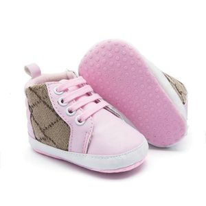 0-1age kids designers First Walkers Newborn Baby Boy Girls Toddler shoes Crib Soft Bottom Lace Up Sneakers