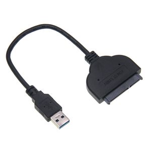 USB 3.0 do SATA Adapter Converter Kable na 2,5 -calowe kabel złącza dysku twardego HDD SSD