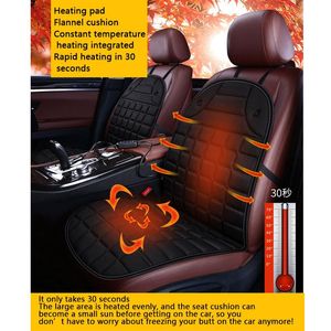 Car Seat Covers Heated Cushion Cover Safe Heating Electric Keep Warm Universal In Winter 2022