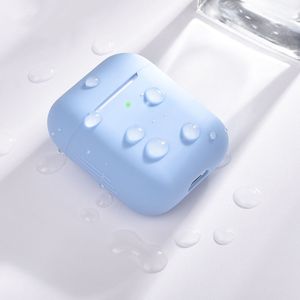 Custodia morbida in silicone per Airpods 1/2 Custodia protettiva per auricolari wireless compatibile con Bluetooth