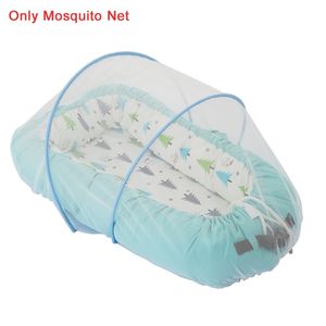 68x48cm 액세서리 수면 얇은 여행 휴대용 접이식 다기능 통기성 아기 침대 모기 그물 여름 홈 장식 220531
