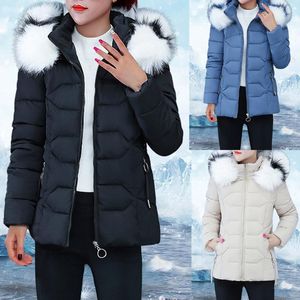 Damenjacken, taillierte Baumwolljacke mit Weste, langer Mantel, gesteppte Taschen, Damen-Daunenjacke, 2022, Kapuze, kurze Ärmel, Bettjacke für Damen