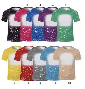 Mężczyźni T-sobriny Sublimacyjne koszule dla mężczyzn Kobiety imprezowe zapasy ciepła Pustka koszulka DIY T-shirty hurtowe sxaug15
