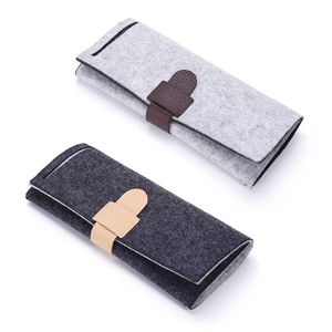 Sacchetti per gioielli Borse Roll-up Felt Roll Storage Bag Portatile pieghevole Orecchini da viaggio Collane Bracciali Anelli Contenitore DropshipJewelry