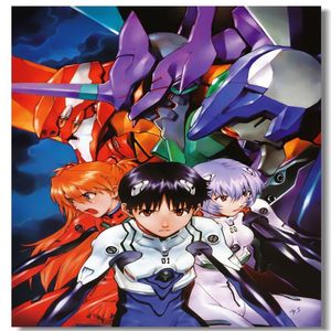 Wholesale asuka ayanami resale online - Neon Genesis Evangelion EVE Ayanami Asuka Japan Anime Art Silk Poster x30 x36 x43308I