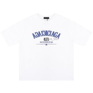 22SS Nowy Paris Classic Letter Drukowane Tee Popularny Highstreet Man Kobiet Kobiet T-shirt Ogólny projekt High End Designer Summer Limited Casual T-Shirts TJAMTX221