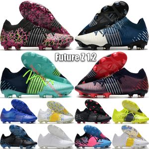 Erkek Futbol Ayakkabıları Future Z 1.2 1.1 FG/AG JR Jelly Bean Spectra Kırmızı Patlama Işıkların Altında Oyun Eclipse Yaratıcılık Açık Havada Daha Hızlı Futbol Kramponları Boyut 39-45