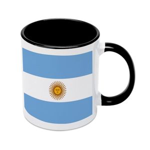Tasse Mit Bild großhandel-Tassen angepasst ml oz Keramik Tasse Druck Bild po Logo Text Personalisierte Kaffee Milch Tasse Kreatives Geschenk Argentinamugs