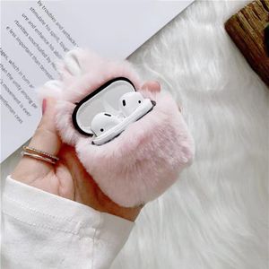 Wholesale designer airpod cases resale online - Fashion Designers pro cases designer airpod case high quality Creative cute plush protective cover pro wireless339F