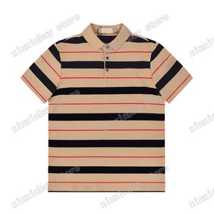 22SS Erkek Kadın Tasarımcılar T Shirt Paris Sport Stripe Pamuk Tee Kısa Kollu Müret