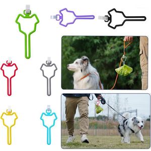 Dog Travel & Outdoors Waste Bag Dispenser For Carrier Pet Supply Accessories Leash Clean Tools Poop Holder Hands Free