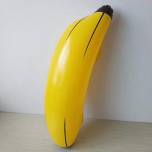 Decorazione per feste Grande banana gonfiabile creativa 60 cm Piscina gonfiabile Giocattolo per bambini Giocattoli per frutta Decorazione per feste