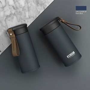 ownpower Quality مزدوج الجدار الفولاذ المقاوم للصدأ قوارير 280 مل السيارة Thermo Cuffe Tea Tea Travel Bottle Thermocup 220617