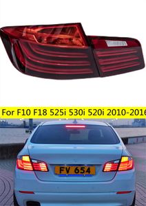 Para F10 F18 LED Tail Light 2010-16 525i 530i 520i Traseira Traseira Turn Sign Stop Dinâmico Lâmpada Dinâmica