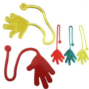 Piadas Engraçadas Mão venda por atacado-Atacado novidade glitter pegajoso mãos gags engraçado adulto gadget prático piadas brinquedos para crianças crianças