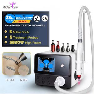 Professional q switch pico second laser tattoo removal machine picosecond laser skin rejuvenation salon use beauty equipment 2 years warranty