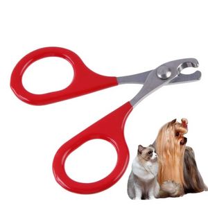 Professional Pet Nail Clippers - Stainless Steel Grooming Scissors for Cats & Small Dogs, Ergonomic Handle, Sharp Trimmer for Safe Claw Cutting