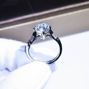 Wedding Rings ZHOUYANG Jewelry Adjustable For Women Perfect Cut Zirconia Ring White Gold Color Wholesale KAR244 Wynn22