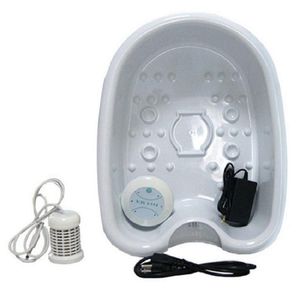 Massageador para banho de spa para pés Detox Ion Electric Mini FootBath Cleanse Footspa Vibrat Whirlpool Care Arrays Aqua Health Therapy