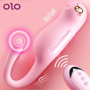 Olo 7女性用電気衝撃振動卵