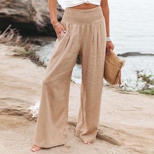 Women's Pants & Capris Elegant Women Wide Leg Straight 2022 Vintage Harajuku Solid Color Loose Sweatpants Female Chic Casual High Waist Trou