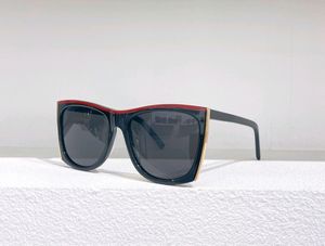 Design Red Blue Gold Cateye SQAURED Óculos de sol 539 Mulheres Summer Shades Sonnenbrille UV400 Eyewear High Quality One One