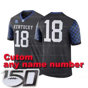 Futbol Formaları Özel Erkekler Kadın Gençlik Kentucky Koleji Futbol Jersey Randall Cobb Lynn Bowden Jr. Benny Snell Jr. Terry Wilson Asim Rose Chance Poore