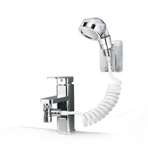 Shampoo Artifact Faucet External Shower Booster Small Nozzle Set Washbasin Pool Bathroom Hand-held Extender 220401