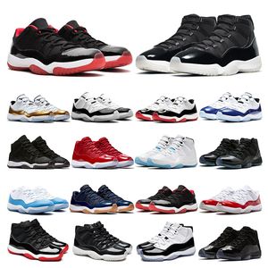 2024 men basketball shoes 11s Cool Grey Pure Violet 25th Anniversary Bred high mens trainers Gamma Blue sports sneakers fashion outdoor