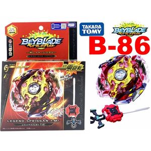 Originale TOMY BEYBLADE BURST B-86 Legend Spriggan 7. MR LAUNCHER LR SPIN 220505