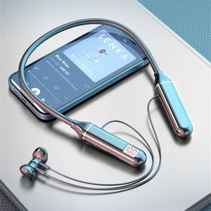 Necktyp Bluetooth-hörlurar Kabel In-Ear Sport Stereo Earuds Bluetooth Earphones Mini Wireless Earphone för iPhone Samsung Huawei All Smartphone DHL