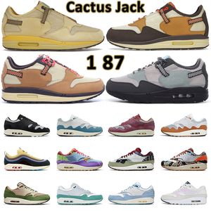 2022 Cactus Jack Concepts Patta Waves Running Shoes Men Women Sean Wotherspoon Barock Brown Saturn Gold Blueprint Mens Trainers Outdoor Sports Sneakers