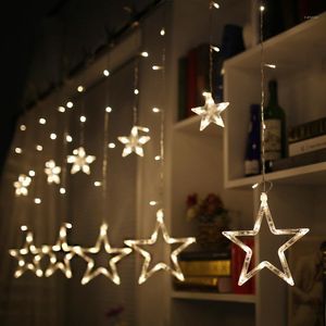 Wholesale christmas decorations stars for sale - Group buy Stars Led Lamp Decor Year Christmas Decorations For Home Outdoor String Lights Ornaments Navidad Natal Q
