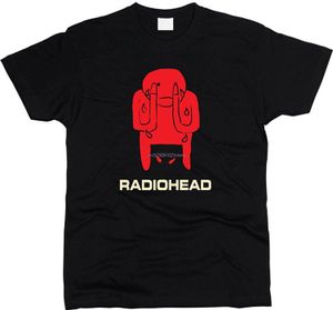 T-shirt Men Men T Cadeiras de moda Radiohead Amnesiac Amnesiac Fitsummer