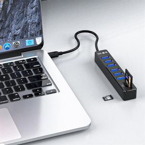 Wholesale general plug for sale - Group buy Hubs USB2 Eight In One Extender Hub Computer Branch To Laptop Desktop General Purpose Plug And Play Without Power Supply228G