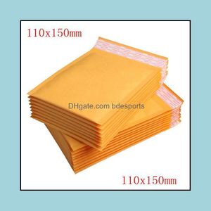 Gift Wrap Event Party Supplies Festive Home Garden Envelope Business Kraft Paper Bubble EnuLLs Väskor Mailers POLLED MAILING 50 PC